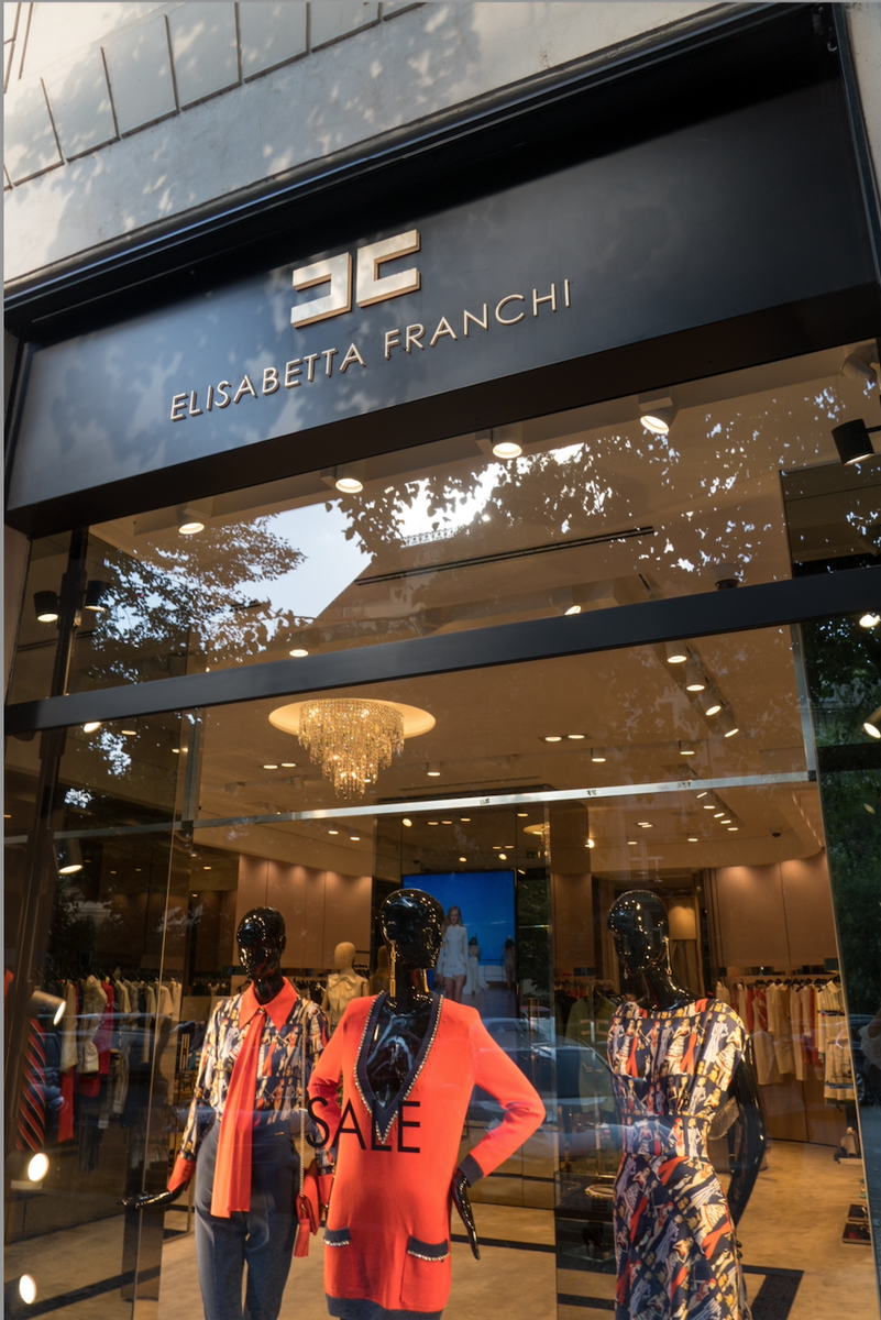 Elisabetta franchi online store best sale