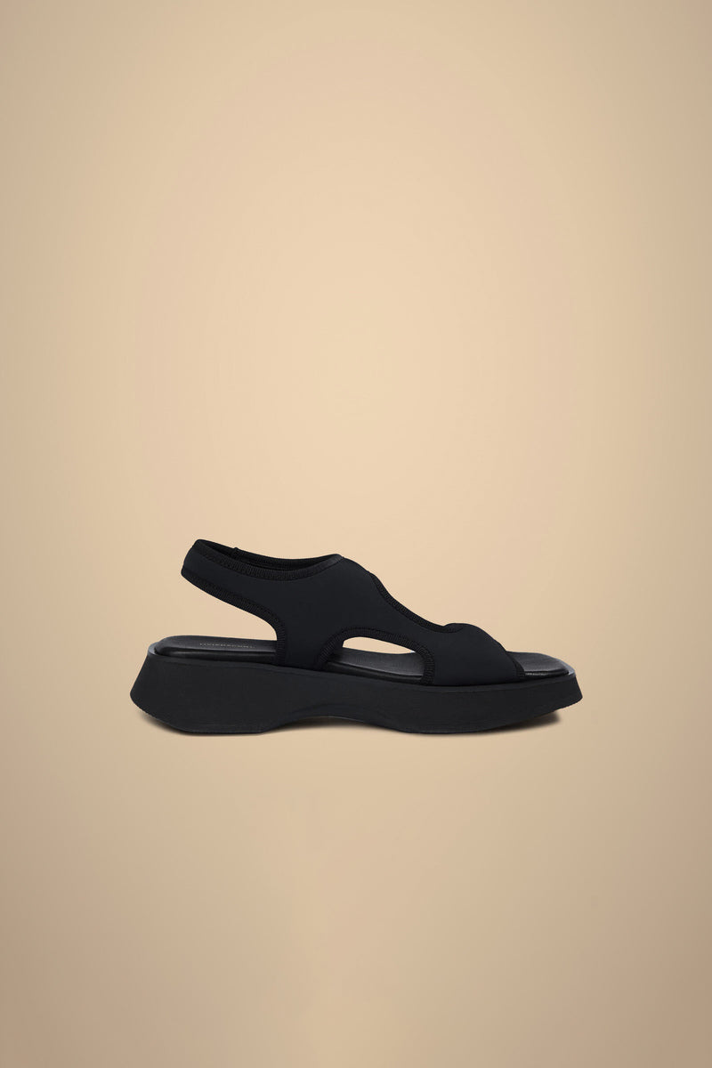 Black scuba sandal