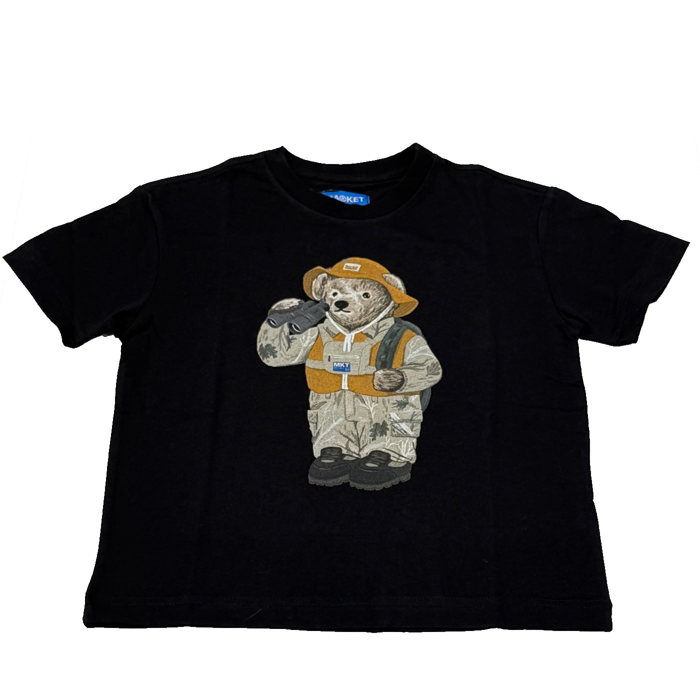 Jersey t-shirt boy nero/black