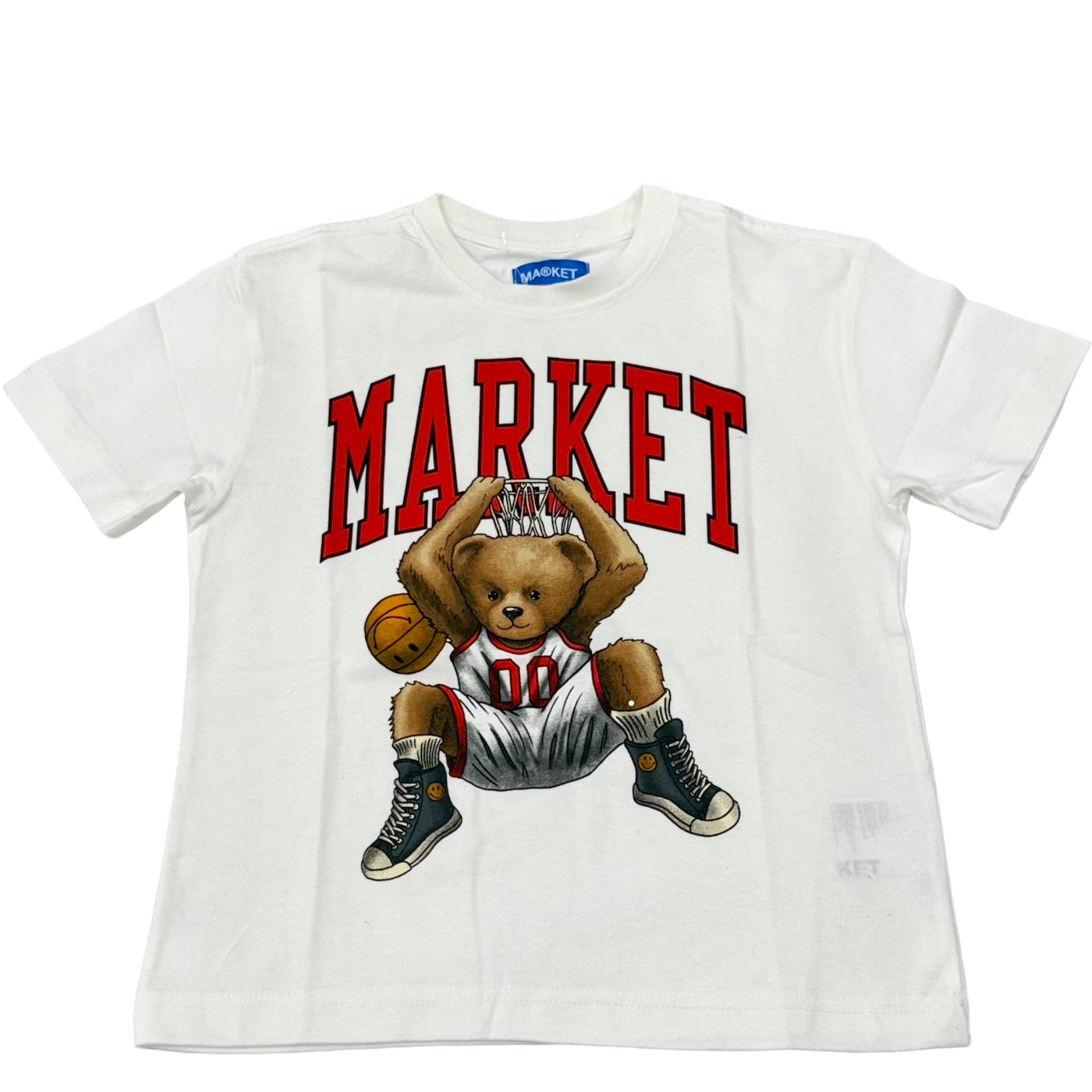 Jersey t-shirt boy bianco/white