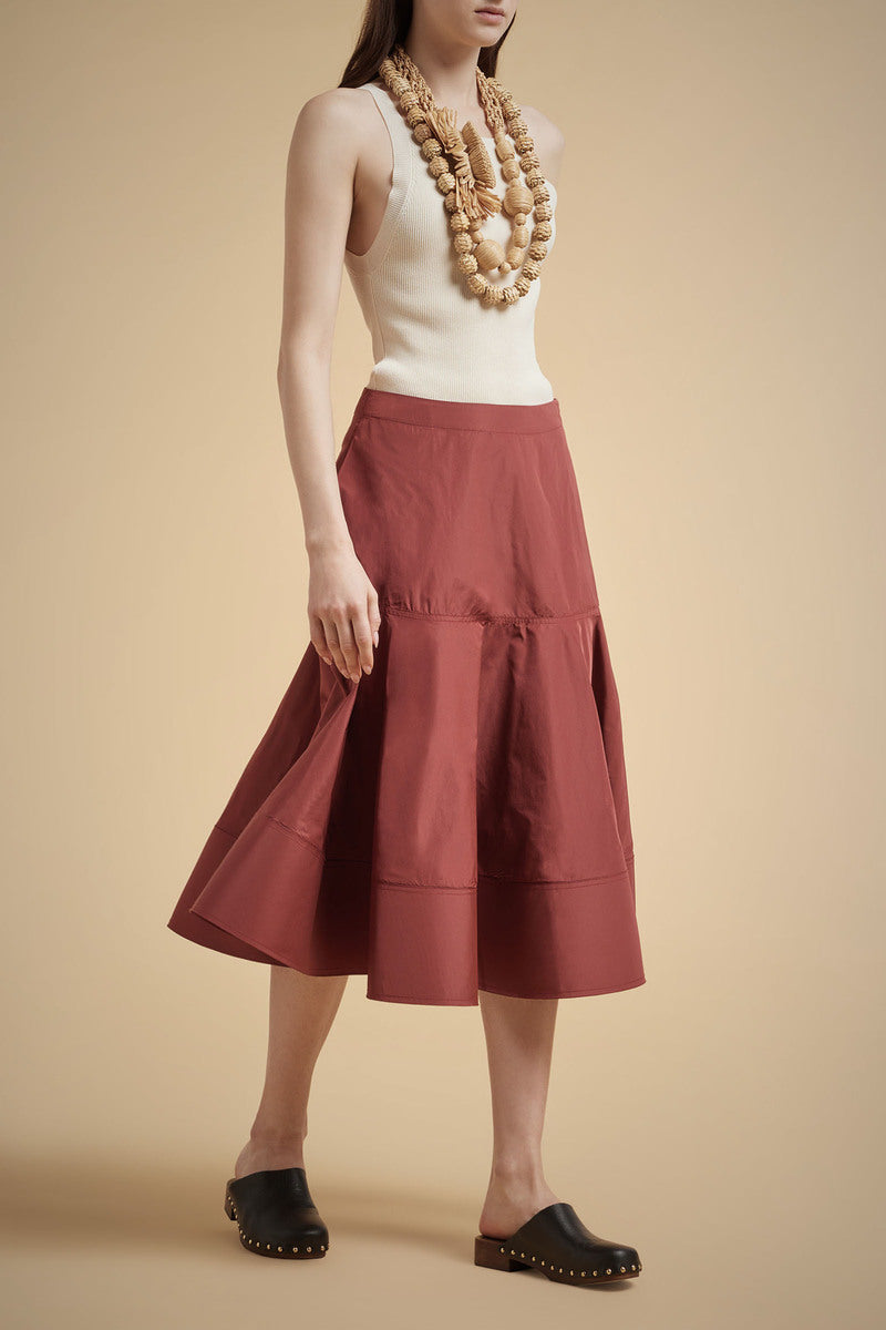 Floor-length skirt