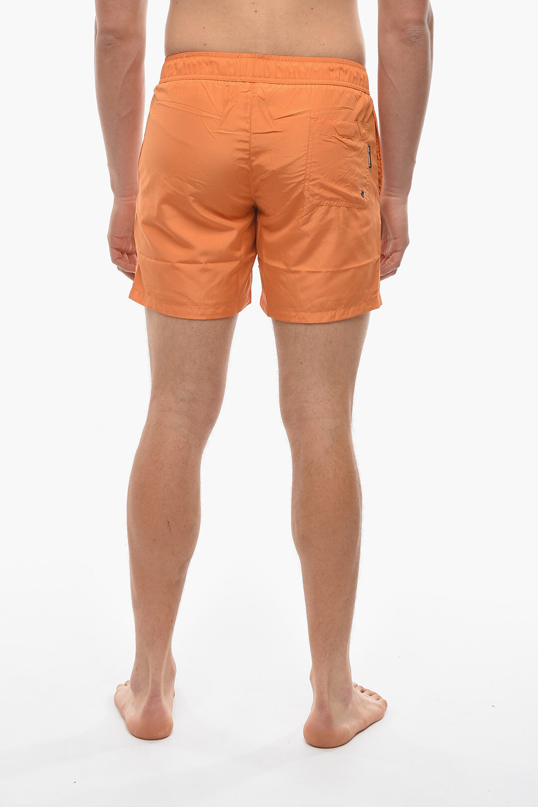Rue st-guillame plain 3-pocket orange boxer swimsuit