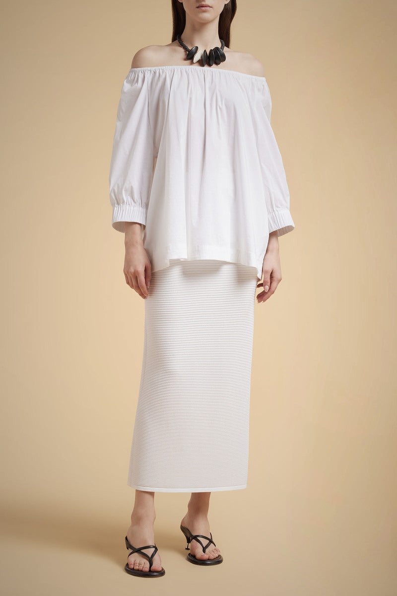 White linz skirt