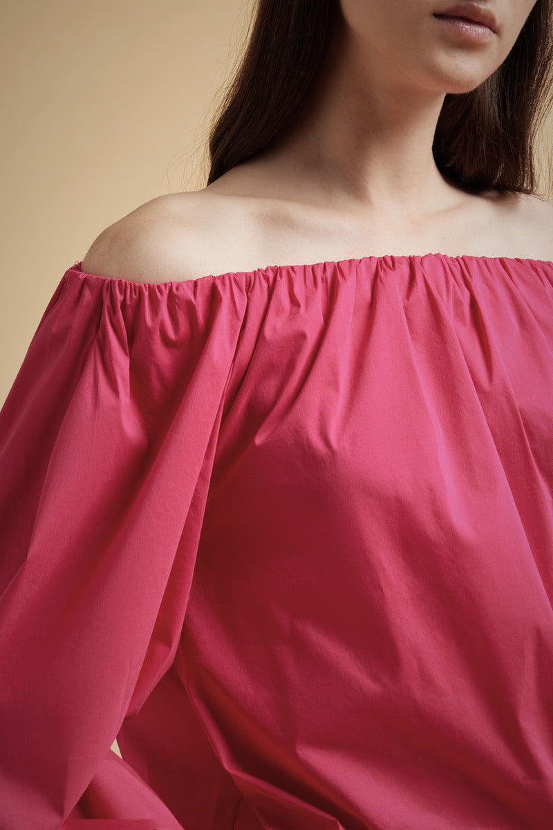 Persia pink shrug blouse