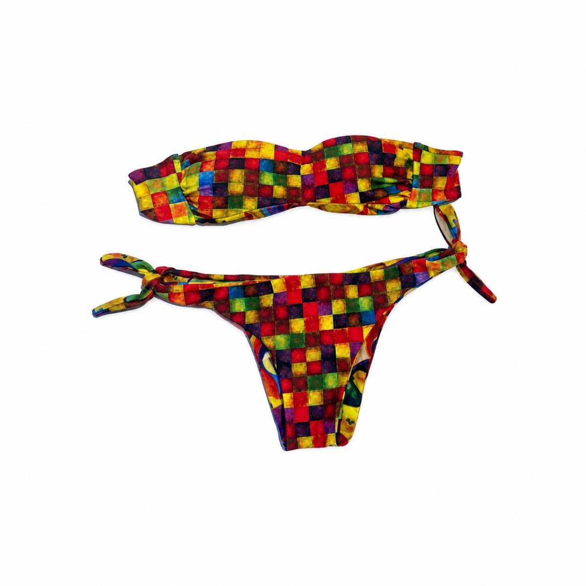 Acquadicocco | BIKINI FASCIA FACE MULTIC 80% PA 20% EA .