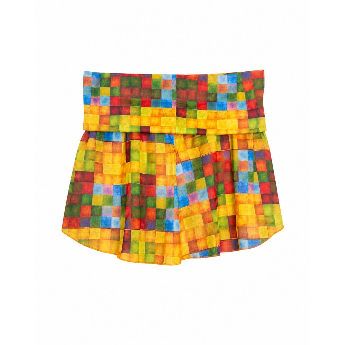 Acquadicocco | SHORT SCACCHI MULTIC 100% VI .