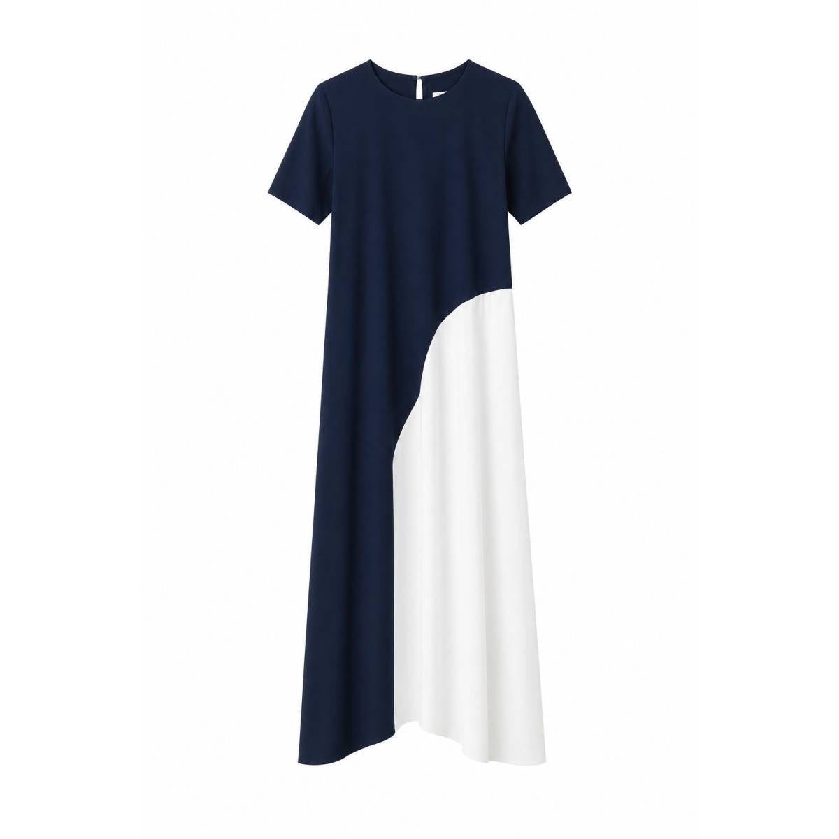 Alpha Studio | White Blue Dress