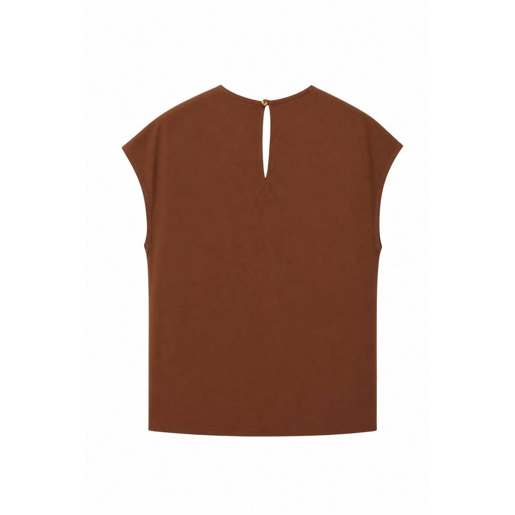 Alysi | Pull Femme Marron 