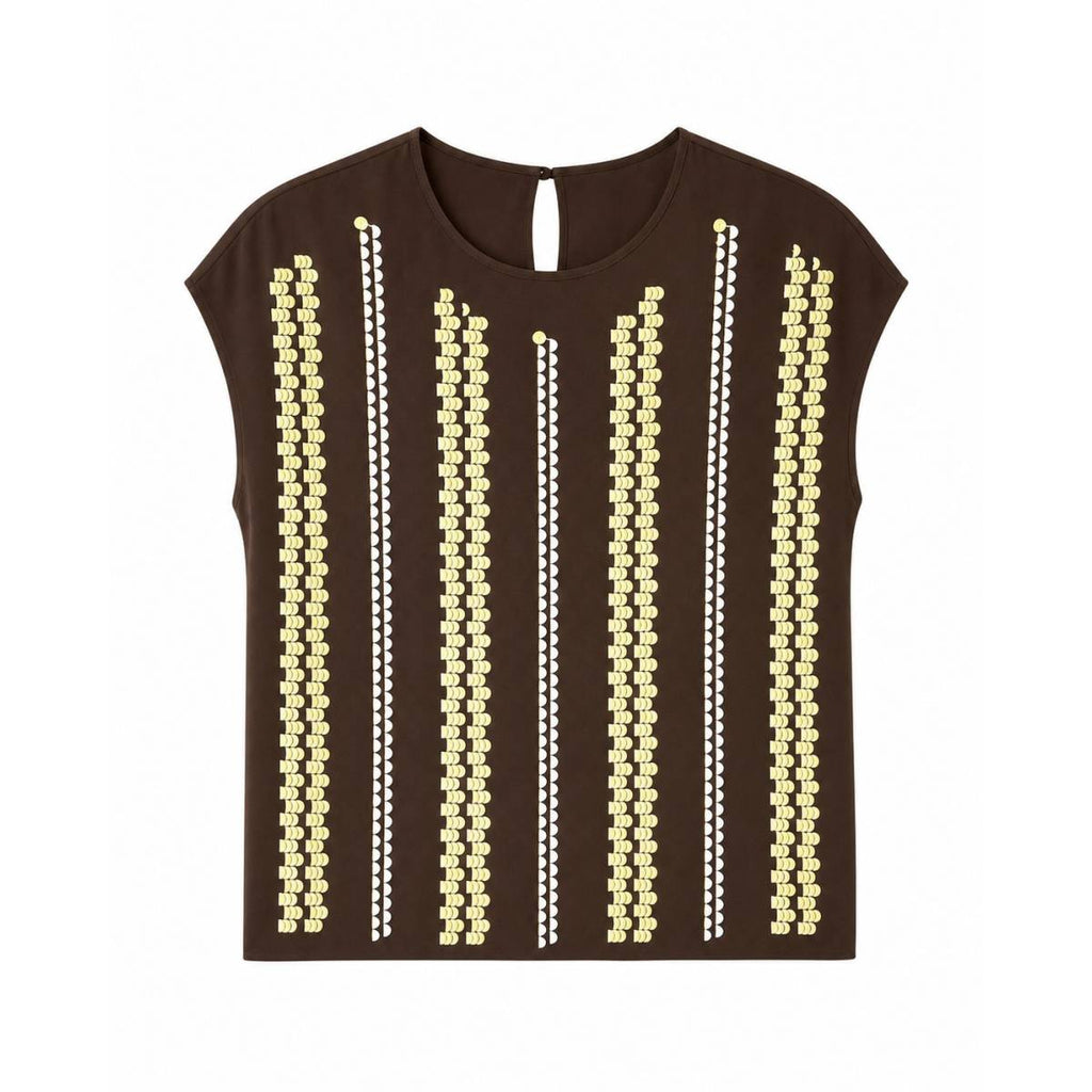 Alysi | Pull Femme Marron 