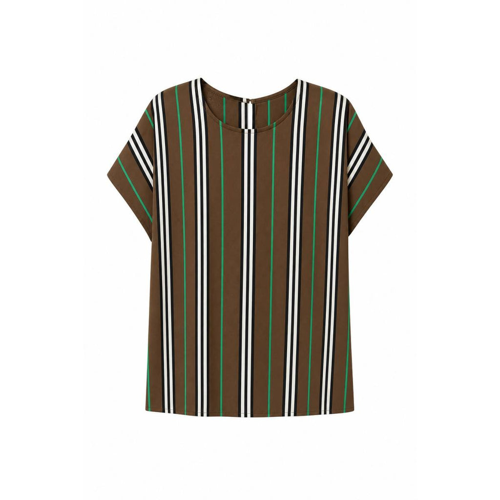 Alysi | Damenbluse Braun 