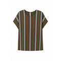 Alysi | Damenbluse Braun 