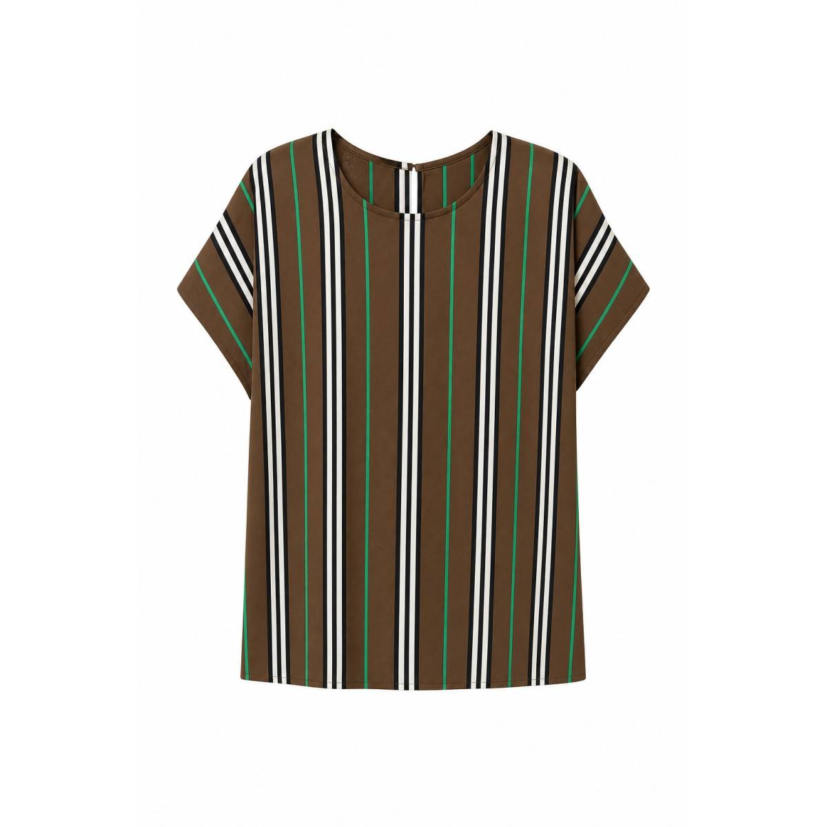 Alysi | Damenbluse Braun 