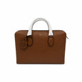 Bally | Capitol Briefcase In Vit.Victory Amber Brown