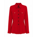 BCBG | POPPY RED BLAZER SHIRT