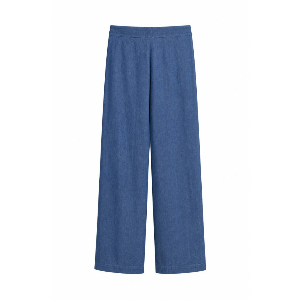 Emma & Gaia | Pantaloni Doppia Pince Denim Medio