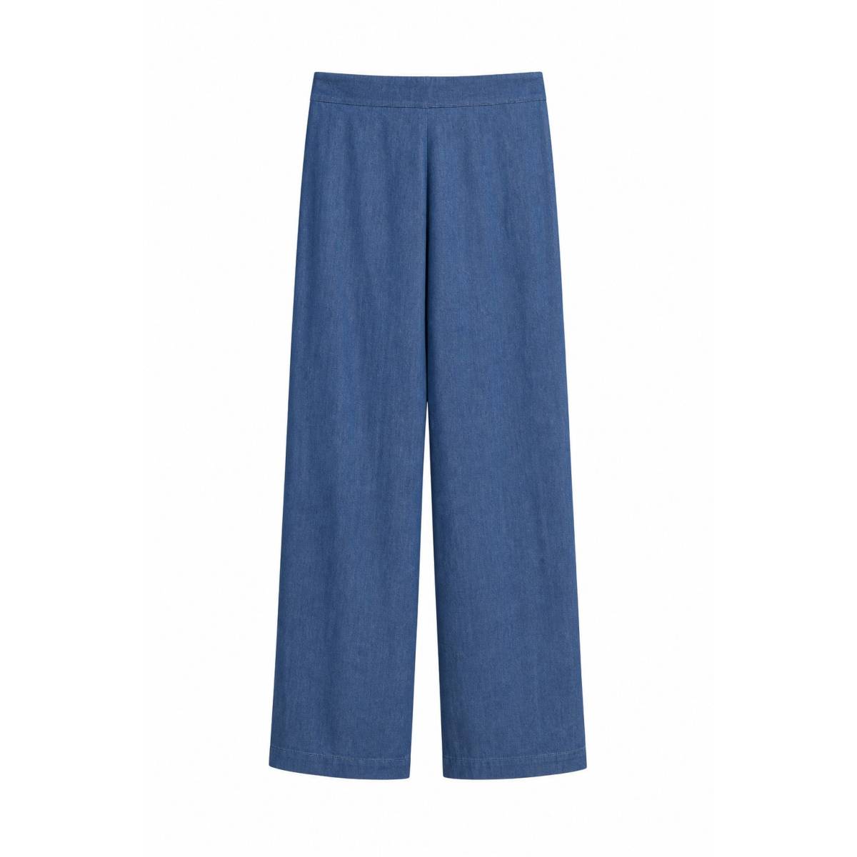 Emma & Gaia | Pantaloni Doppia Pince Denim Medio