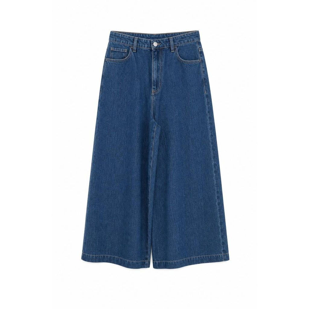 Emma & Gaia | Culotte Wide Denim Scuro