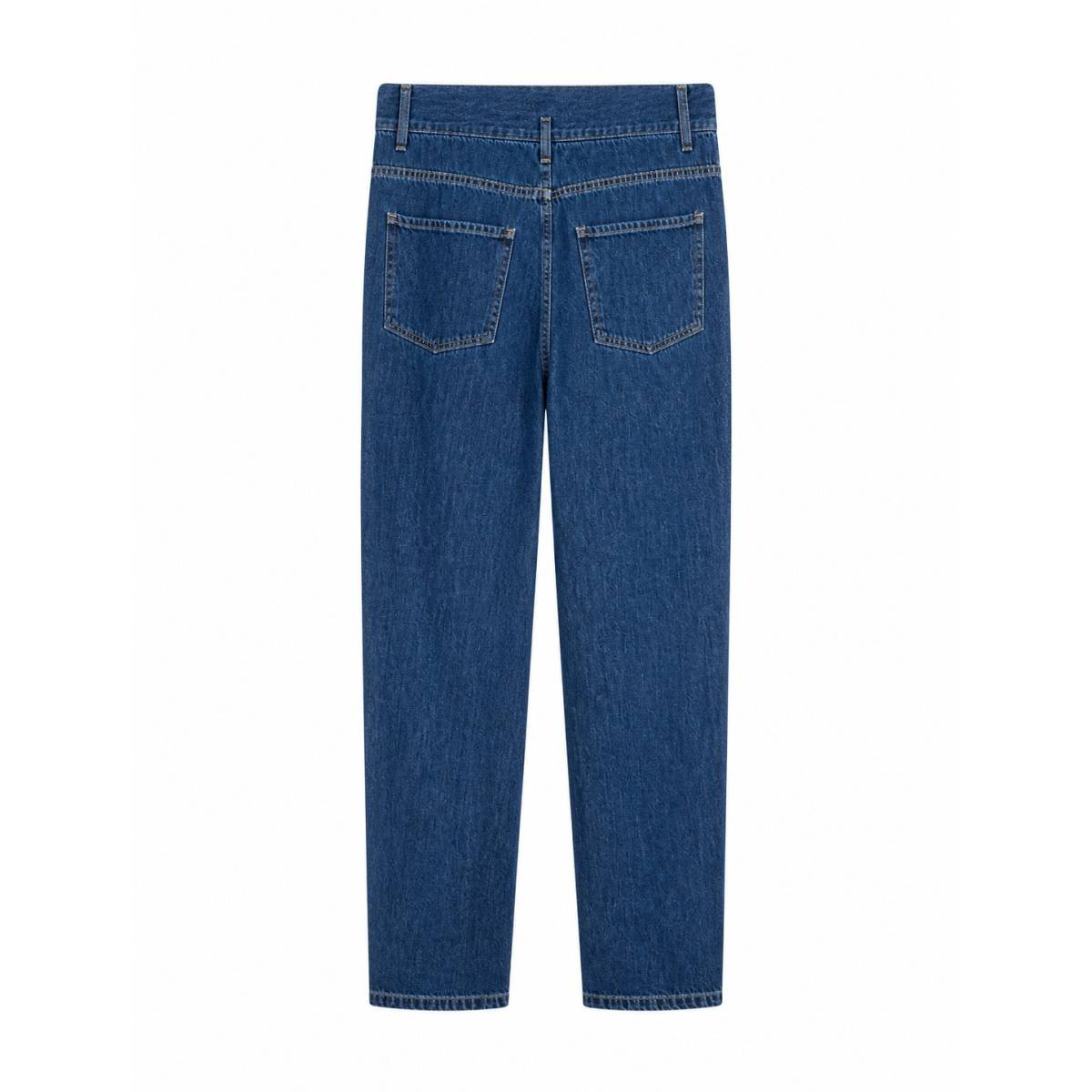 Emma & Gaia | PANTALONE COCOON CON BASCHINA Denim Scuro