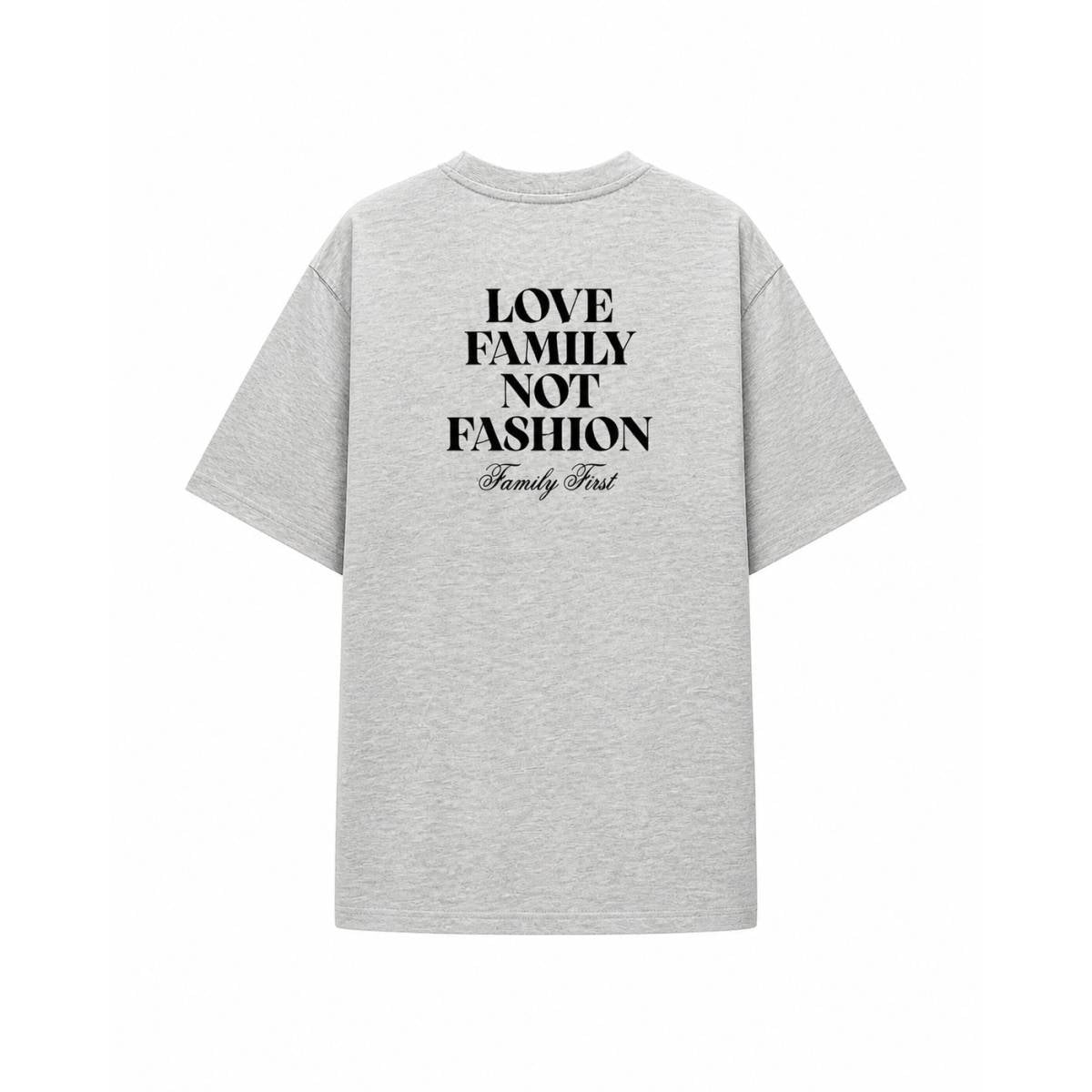 Family First | Grey T-Shirt 