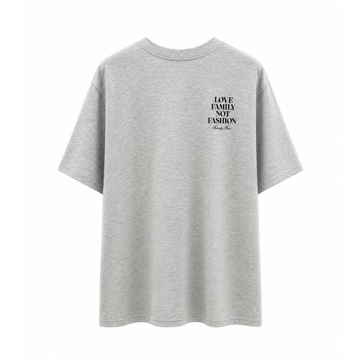 Family First | Grey T-Shirt 