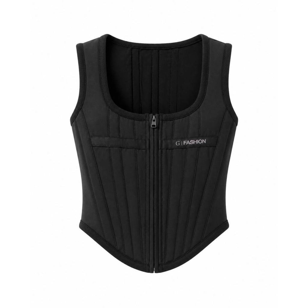 GFashion | Korsett-Top Jersey - 684 Asher Fleece 0999 