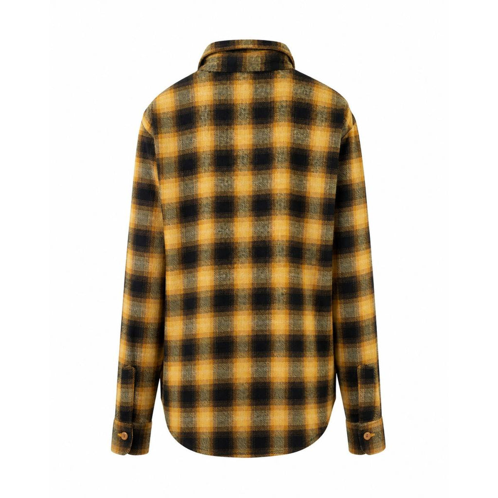 Glanshirt | Heavy-Cotton-Macro-Check-Medium Yellow MEDIUM-YELLOW 