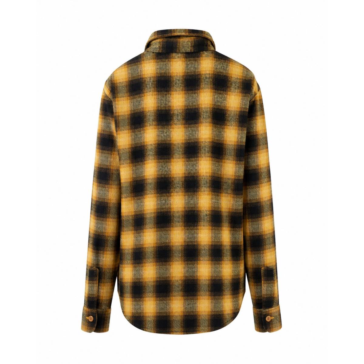 Glanshirt | Heavy-Cotton-Macro-Check-Medium Yellow MEDIUM-YELLOW 