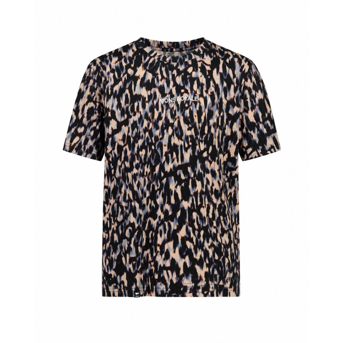 Mons Royale | Icon Tee C-rock Leopard