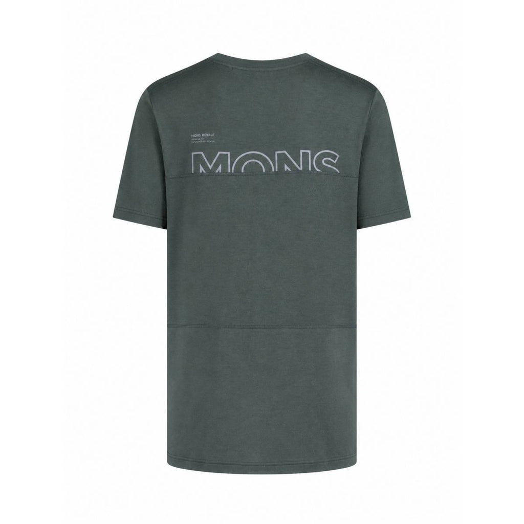 Mons Royale | Tarn Merino Shift T-shirt C-thyme/cypress