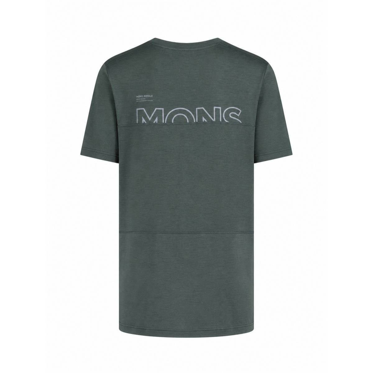Mons Royale | Tarn Merino Shift T-shirt C-thyme/cypress