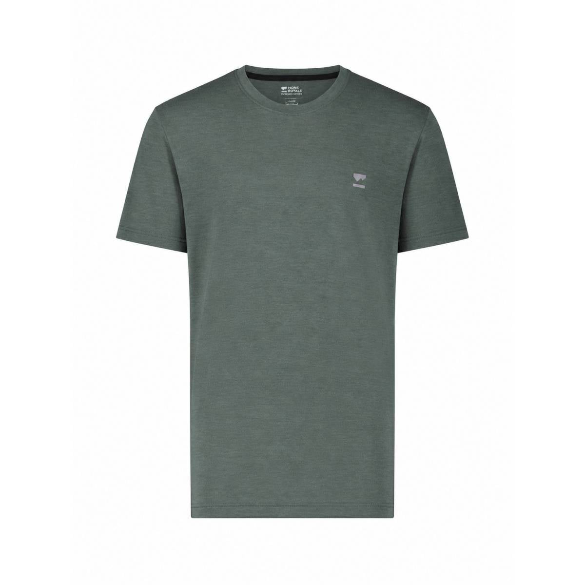 Mons Royale | Tarn Merino Shift T-shirt C-thyme/cypress