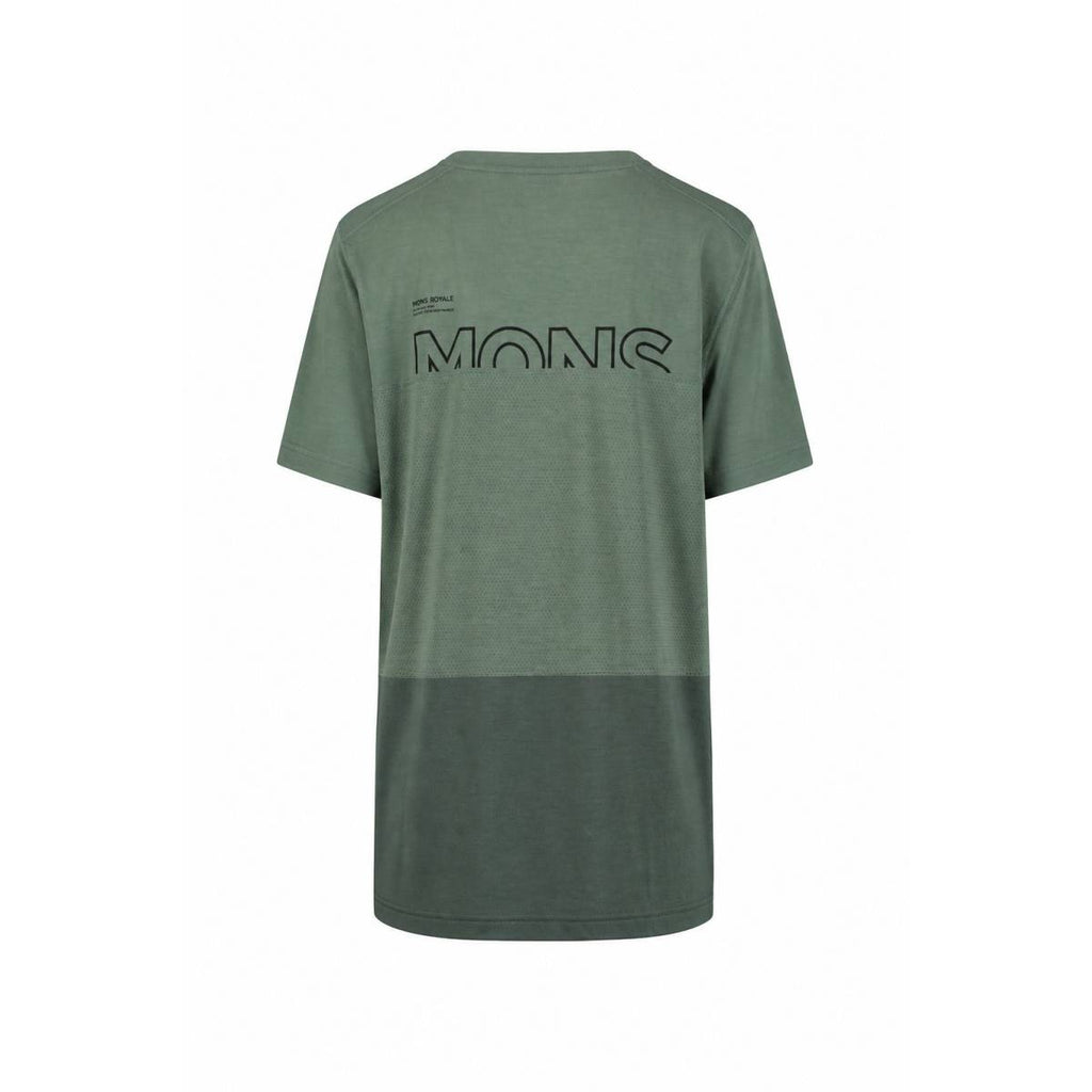 Mons Royale | Tarn Merino Shift T-shirt C-dark Cypress