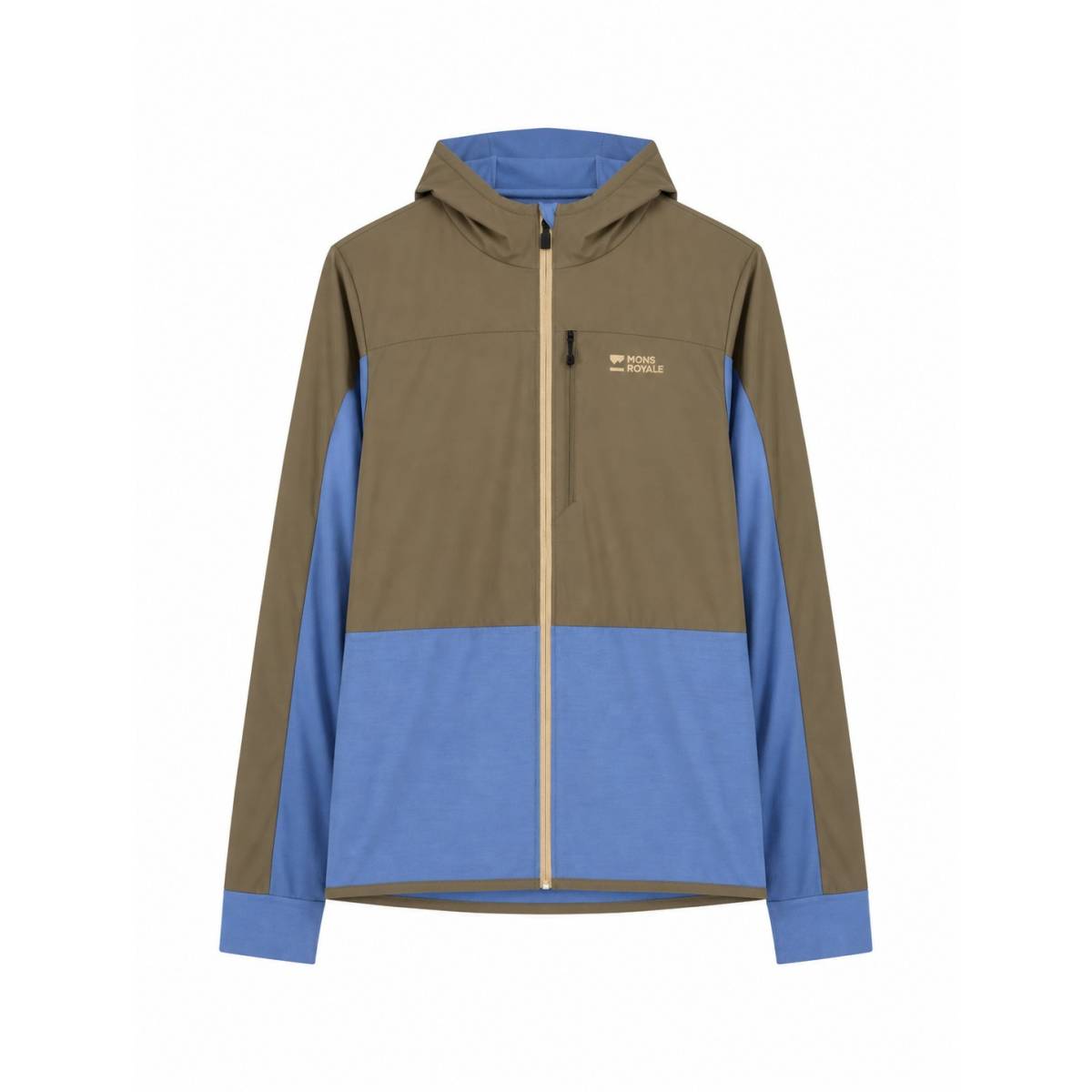 Mons Royale | Diversion Wind Jacket C-moonstone/cinder