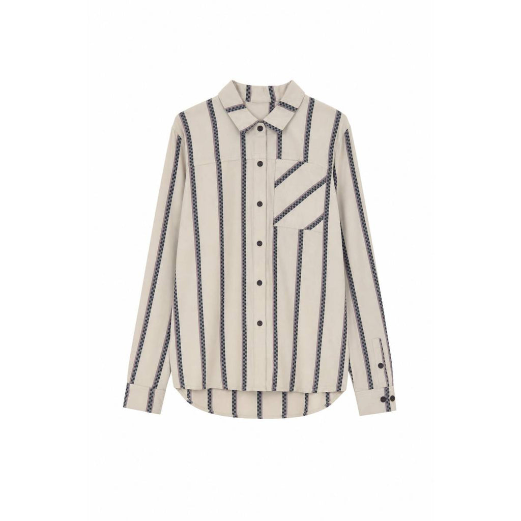Mons Royale | At Longsleeve Shirt C-bone Stripe