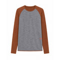 Mons Royale | Temple Tech Ls C-cinnamon/grey Heather