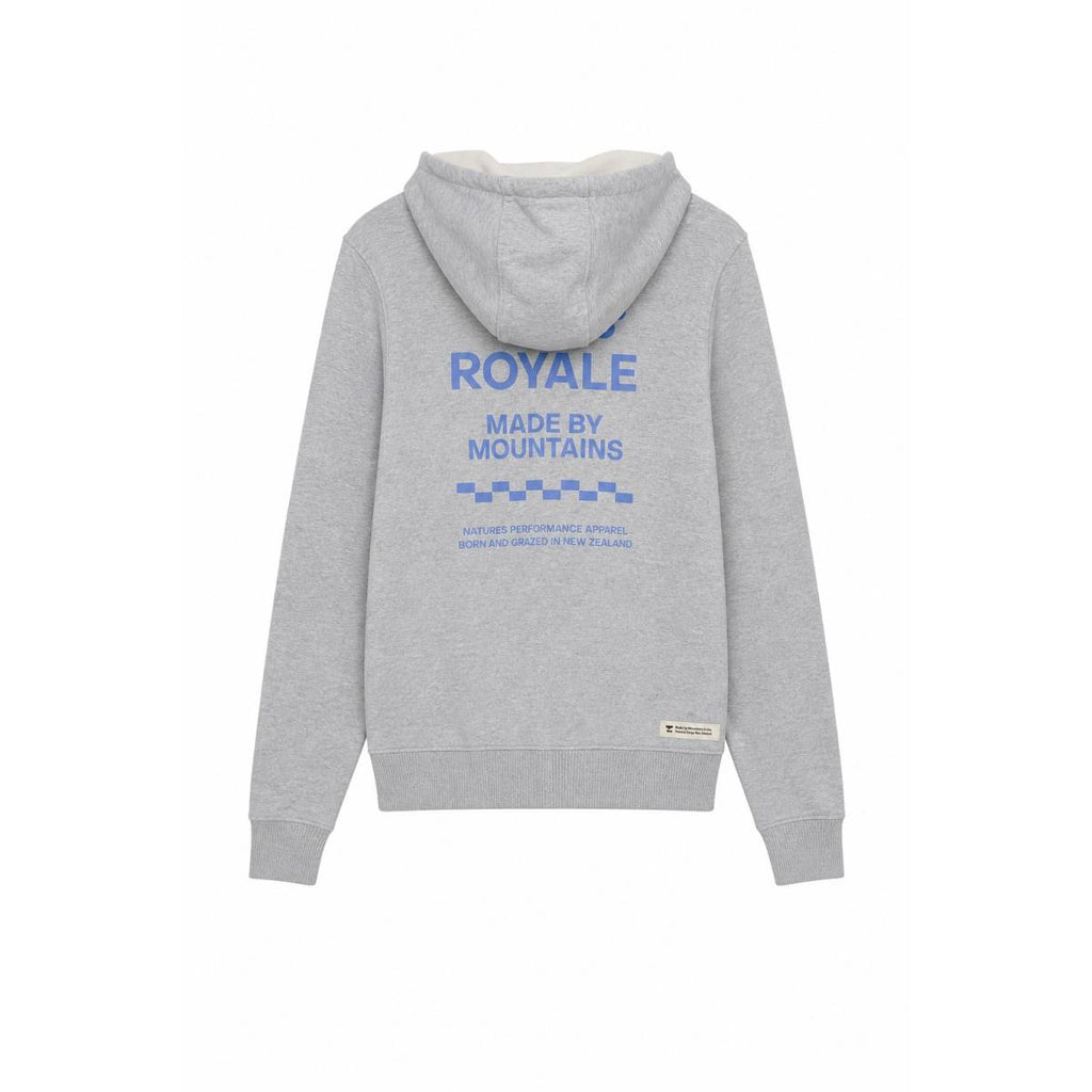 Mons Royale | Inversion Hoodie C-light Grey Heather