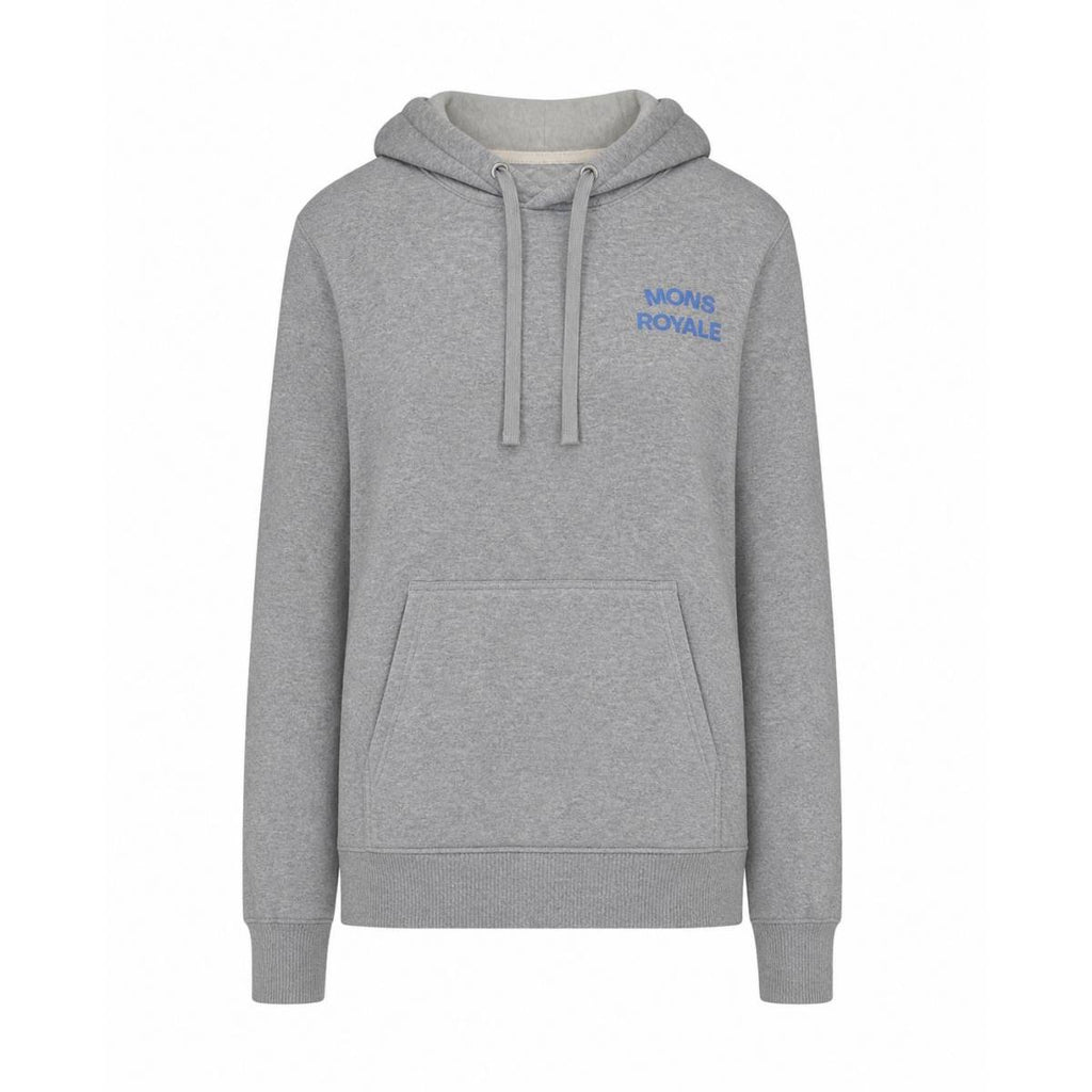 Mons Royale | Inversion Hoodie C-light Grey Heather