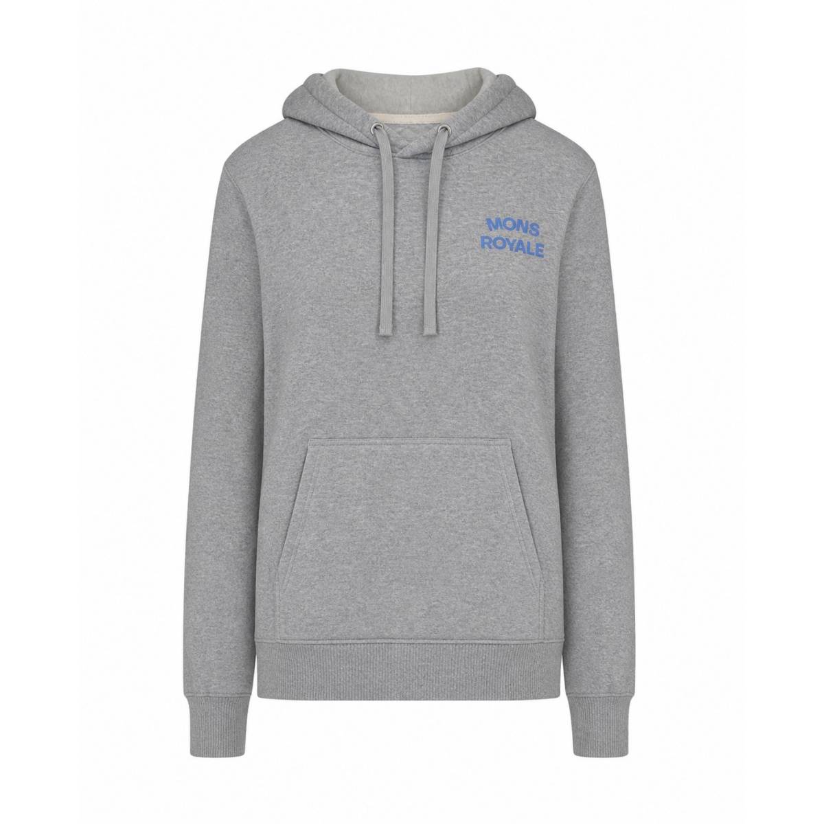 Mons Royale | Inversion Hoodie C-light Grey Heather