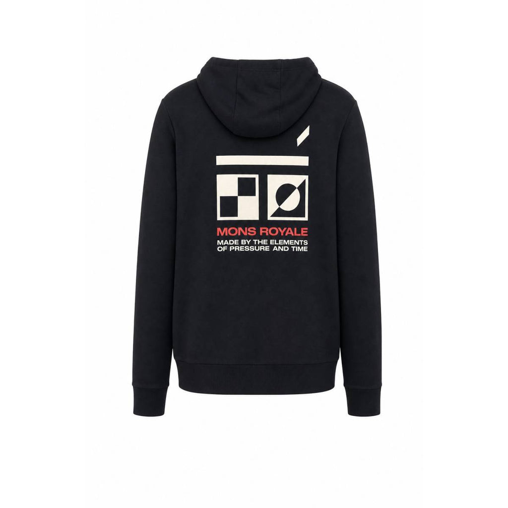 Mons Royale | Inversion Hoodie C-black