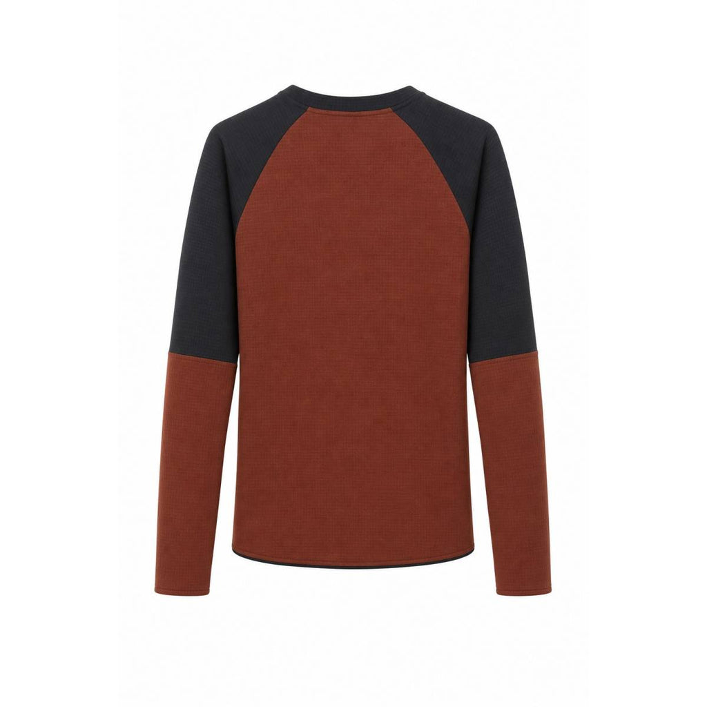 Mons Royale | Quad Fleece Pullover C-sable/black