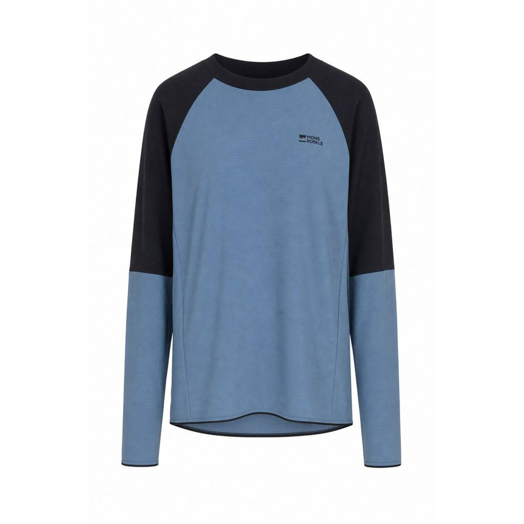 Mons Royale | Quad Fleece Pullover C-horizon Blue/black