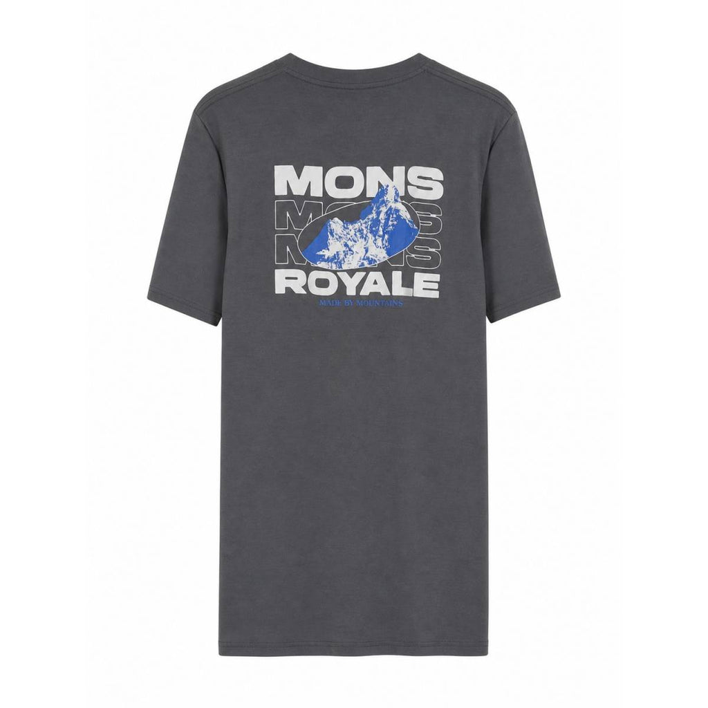 Mons Royale | Icon Tee C-steel Grey