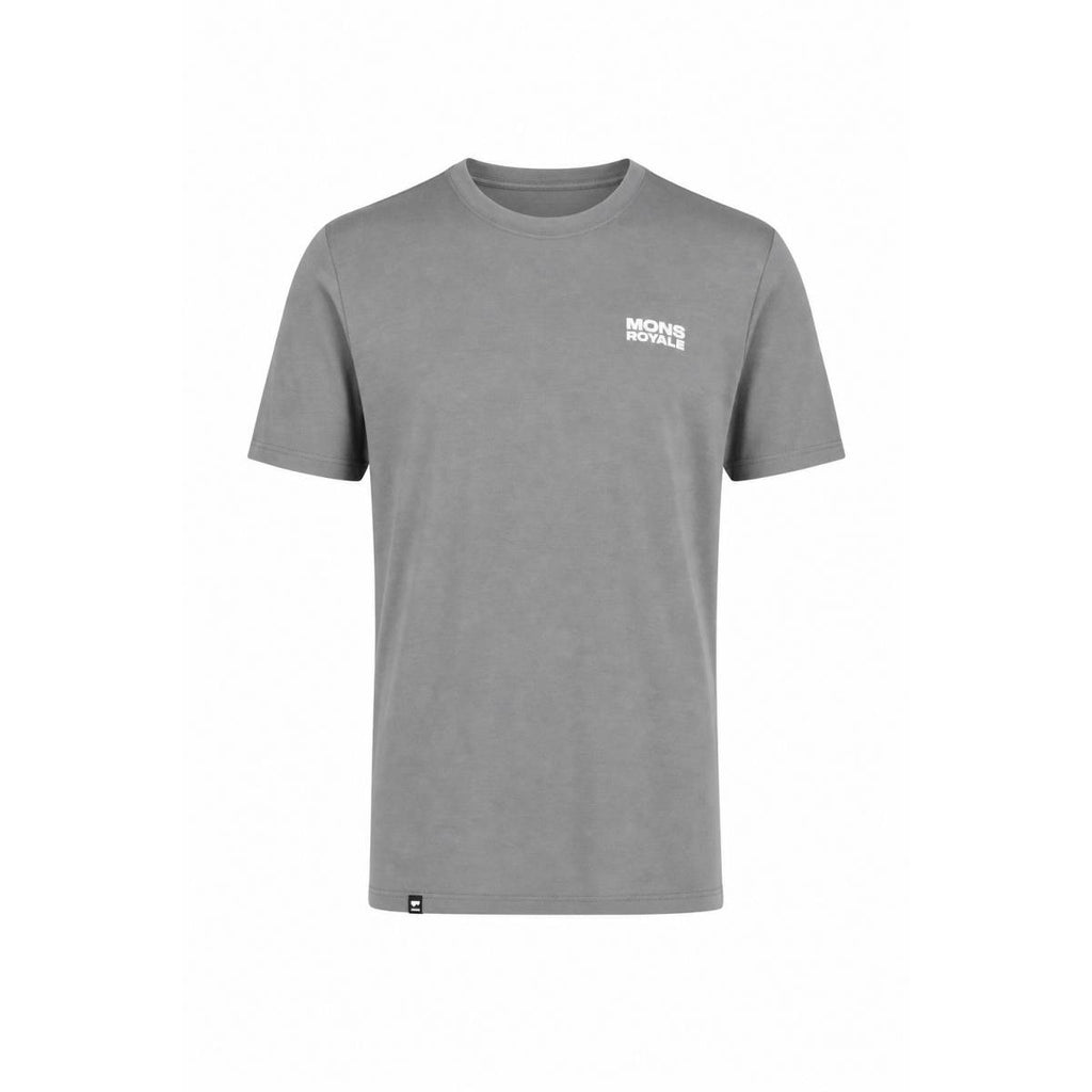 Mons Royale | Icon Tee C-steel Grey