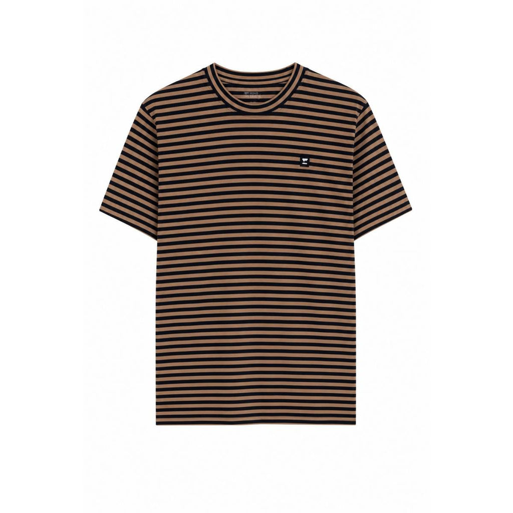 Mons Royale | Icon Classic Tee C-mr Stripe Toffee