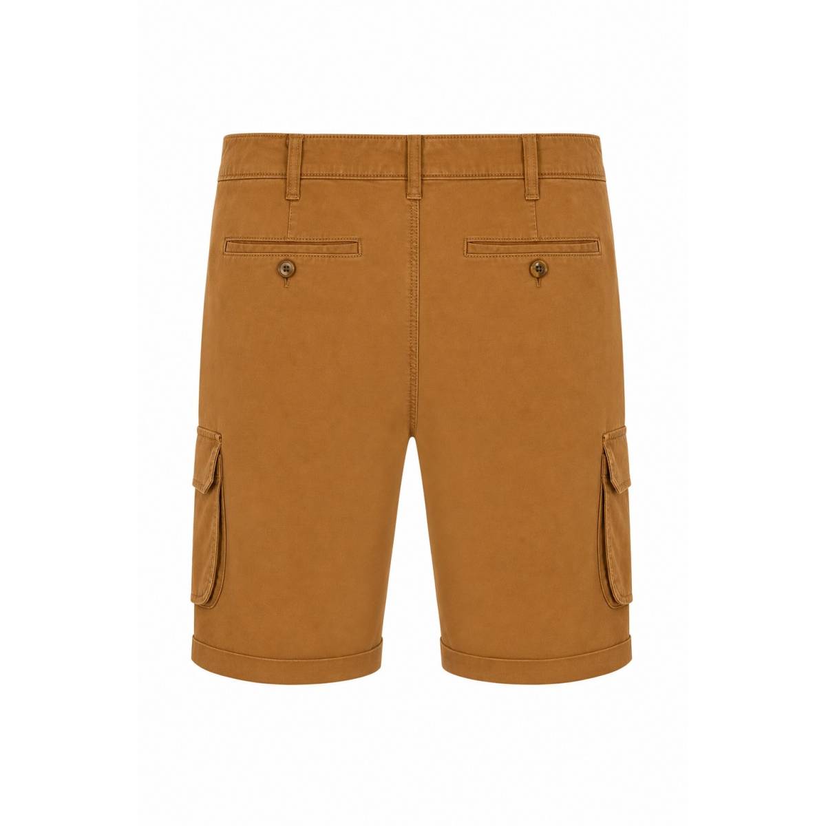 MYTHS | Pantaloni Corti In Cotone E Lino Bruciato