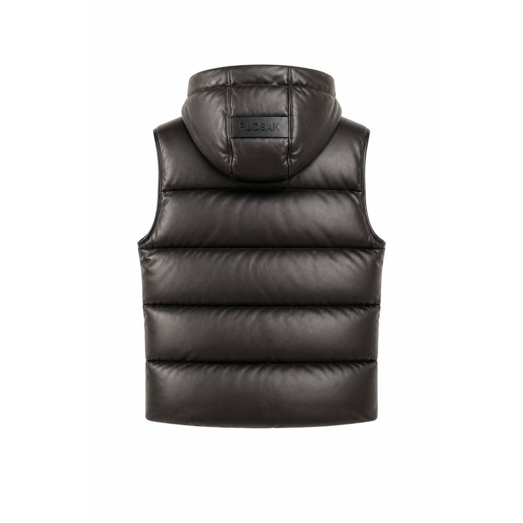 Rudsak | MEN'S LEATHER VEST Black/-/- 