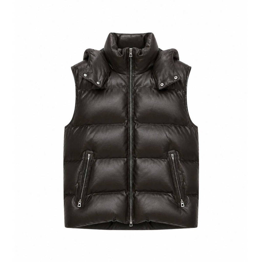 Rudsak | MEN'S LEATHER VEST Black/-/- 