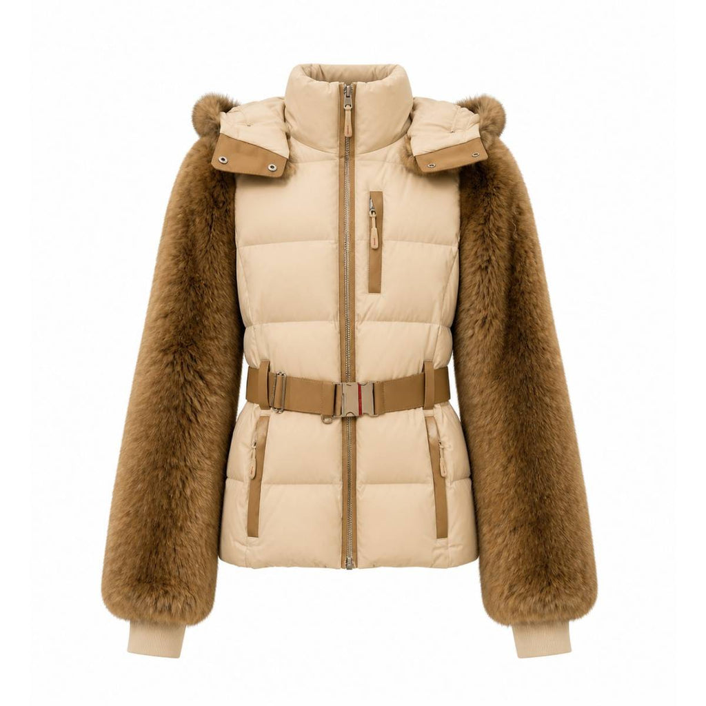 Rudsak | DAMEN GEWEBTE JACKE Mokka/Vanille/- 