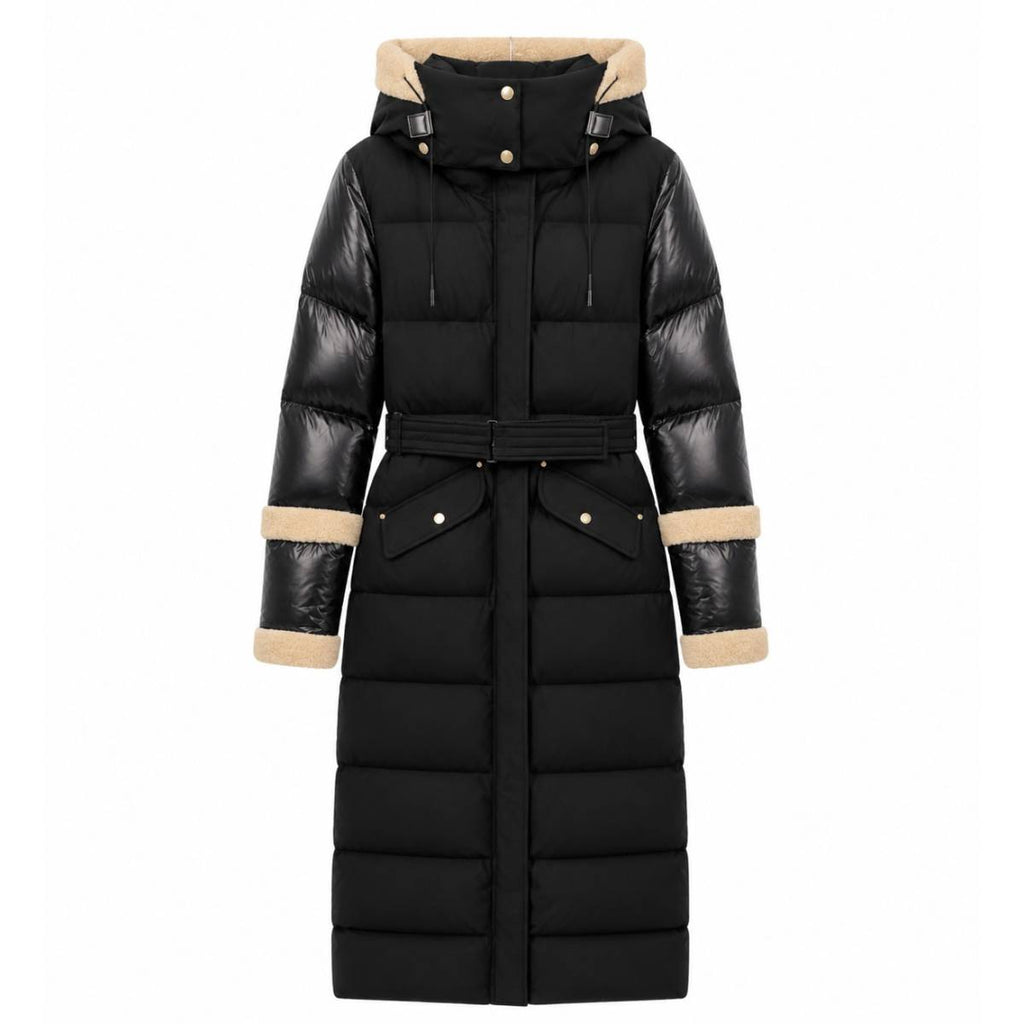 Rudsak | MANTEAU TISSÉ POUR FEMMES Noir/noir/iceland 