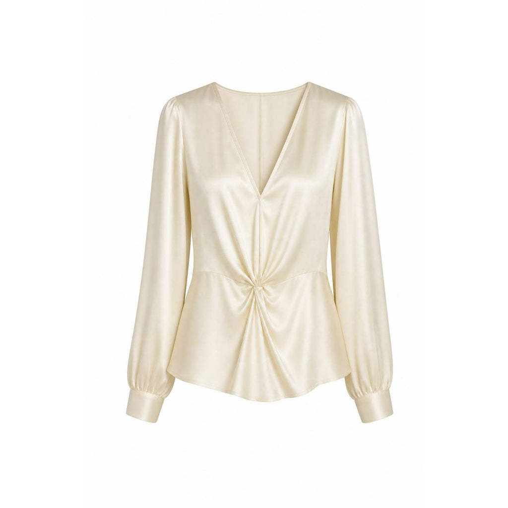 Rue-8isquit | Blusa Seta Burro